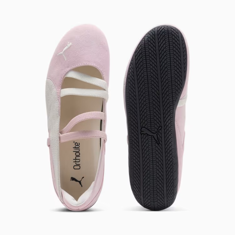 PUMA AH25 SPEEDCAT BALLET SD WNS WHISP OF PINK-PUMA WHITE-WARM WHITE 401287-01