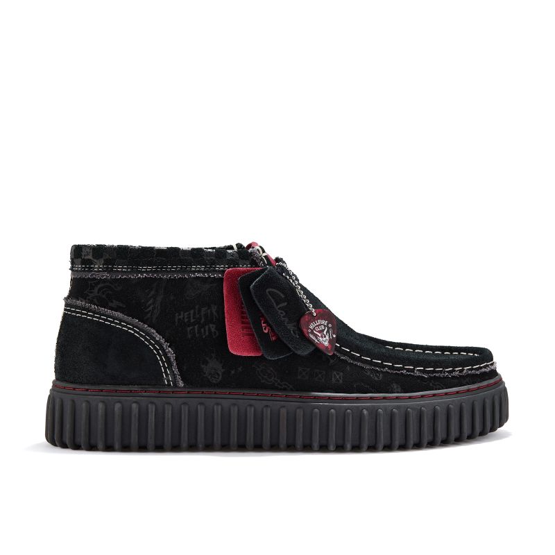 Clarks AW25 11/13 M Torhill Hi ST Black -Stranger Things- 26184650