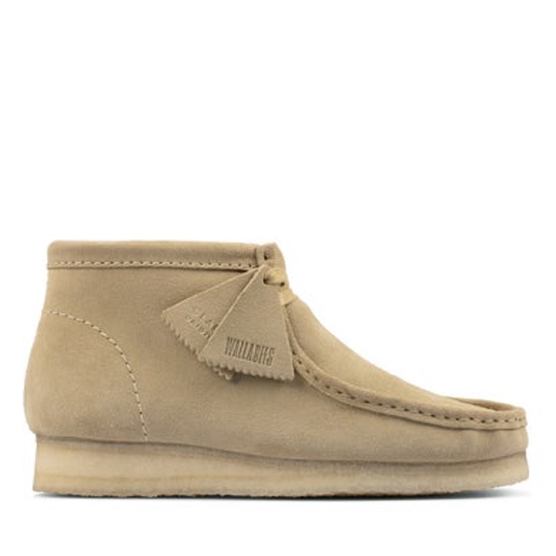 ̵Clarks C/O W Wallabee Boot Maple Suede 26155520  ᥤץ 