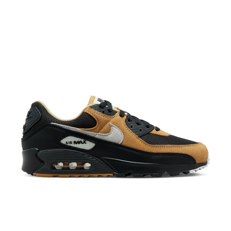 【23年ニューカラー】【26-28.5cm企画】【エアマックス】Nike SP23 ナイキ エア マックス 90 Nike Air Max 90 DQ4071-003 メンズスニーカー ブラック/サミットホワイトエレメンタルゴールド