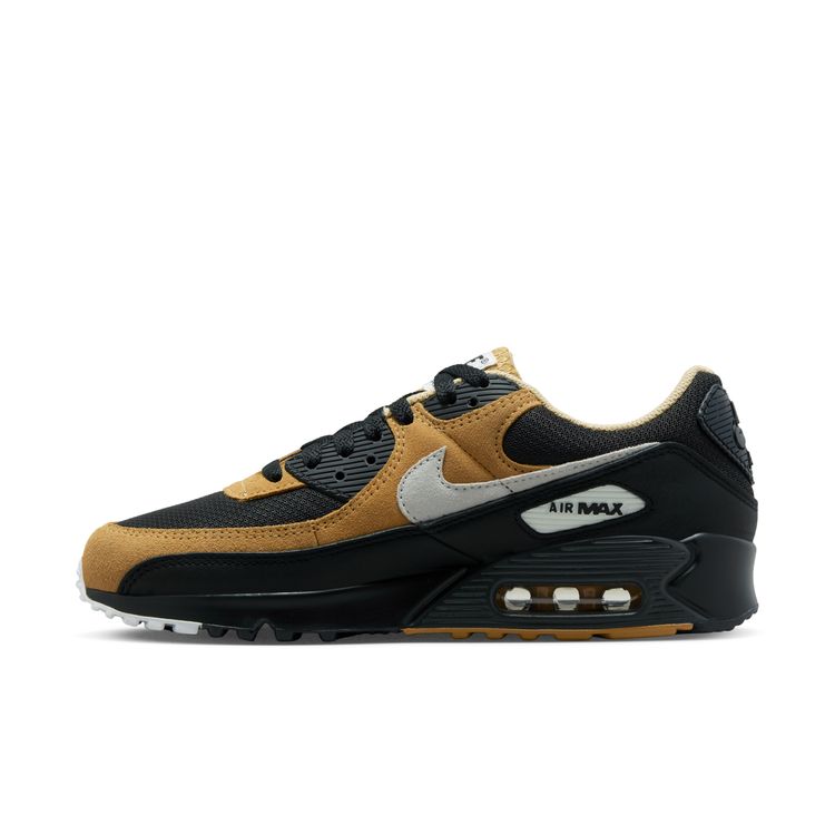 【23年ニューカラー】【26-28.5cm企画】【エアマックス】Nike SP23 ナイキ エア マックス 90 Nike Air Max 90 DQ4071-003 メンズスニーカー ブラック/サミットホワイトエレメンタルゴールド