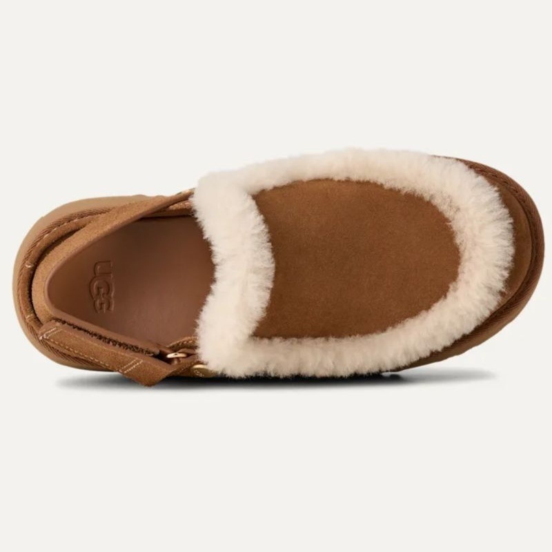 UGG 25AW 8/6 W ESMEE CLOG CHESTNUT 1173331-CHE チェスナッツ
