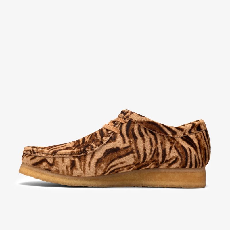 Clarks SS26 M Wallabee Tiger Print 26185658