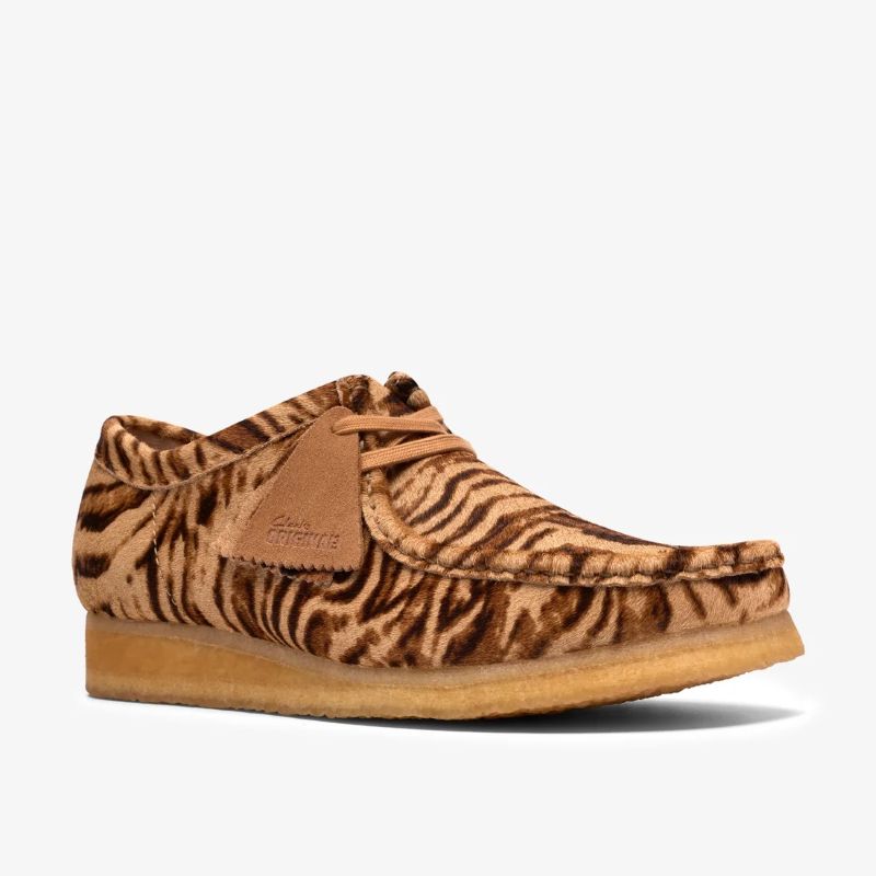 Clarks SS26 M Wallabee Tiger Print 26185658
