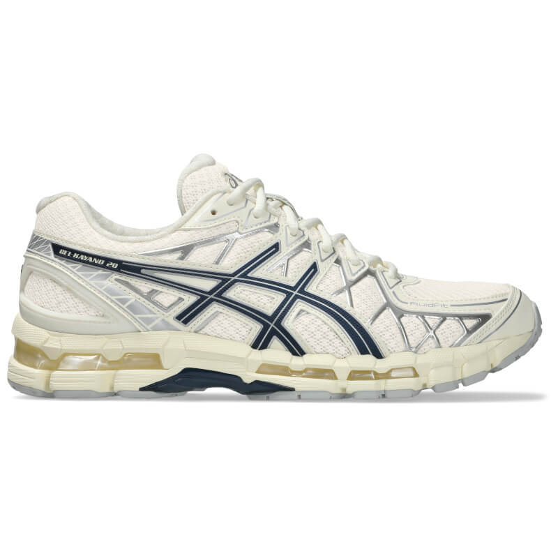 asics 26SS 3/12 GEL-KAYANO 20 CREAM/INDEPENDENCE BLUE 1203A388-104