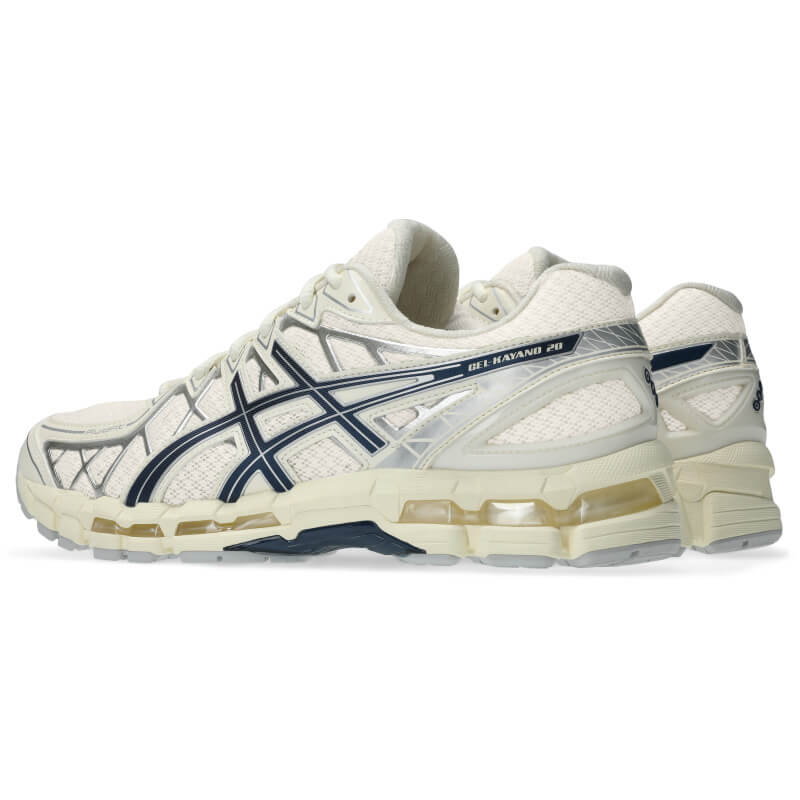 asics 26SS 3/12 GEL-KAYANO 20 CREAM/INDEPENDENCE BLUE 1203A388-104