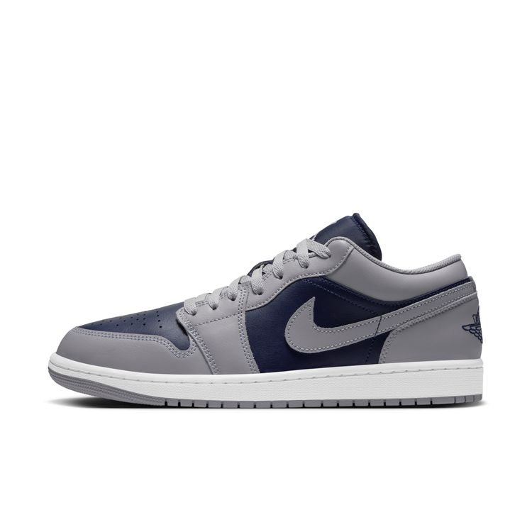 JORDAN BRAND HO26 AIR JORDAN 1 LOW テックグレー/ホワイト-カレッジ
