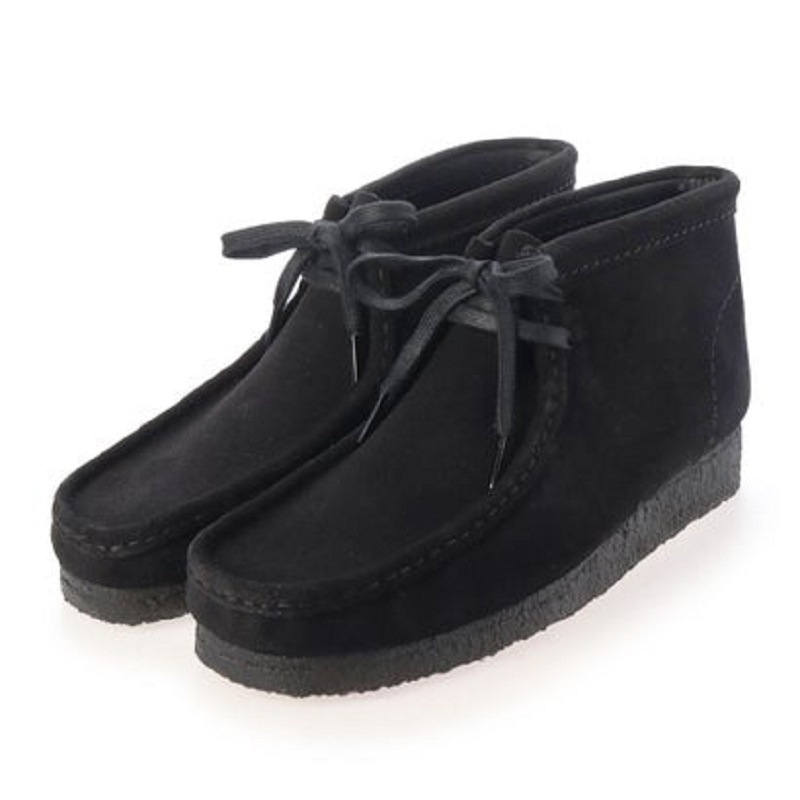 Clarks C/O W Wallabee Boot Black Suede 26155521 【定番モデル】【ワラビーブーツ】