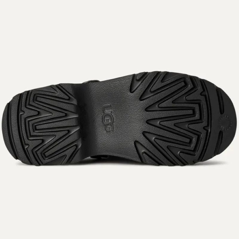 UGG 25AW 8/6 W ESMEE LEATHER CLOG BLACK 1171507-BLK ブラック