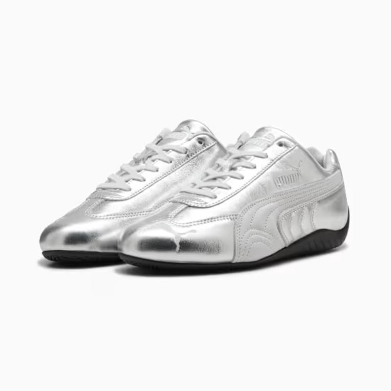PUMA 26SP 1/23 SPEEDCAT SILVER WNS FEATHER GRAY-PUMA BLACK 406881-01