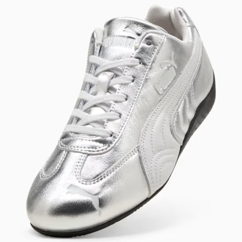 PUMA 26SP 1/23 SPEEDCAT SILVER WNS FEATHER GRAY-PUMA BLACK 406881-01