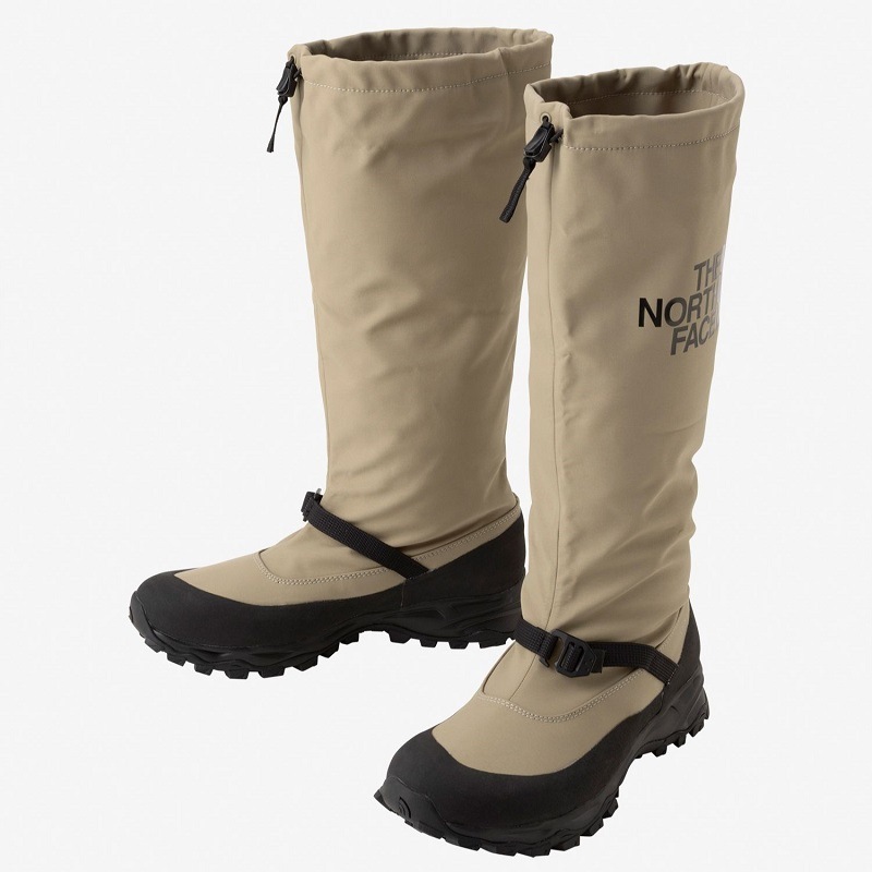 THE NORTH FACE S26 TNF LONG RAIN BOOTS クラシックカーキ×TNFブラック NF52647-CK