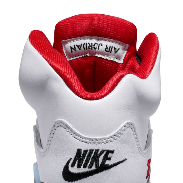 Nike Air Jordan 5 ホワイト/レッド NIKE ナイキ エアージョーダン Air Jordan 5 Retro Basketball