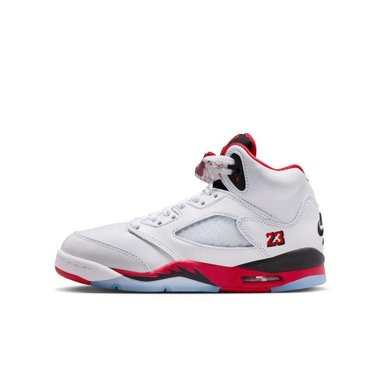 JORDAN BRAND FA25 9/13 AIR JORDAN 5 RETRO OG GS ホワイト/ファイアレッド-ブラック HQ7980-101