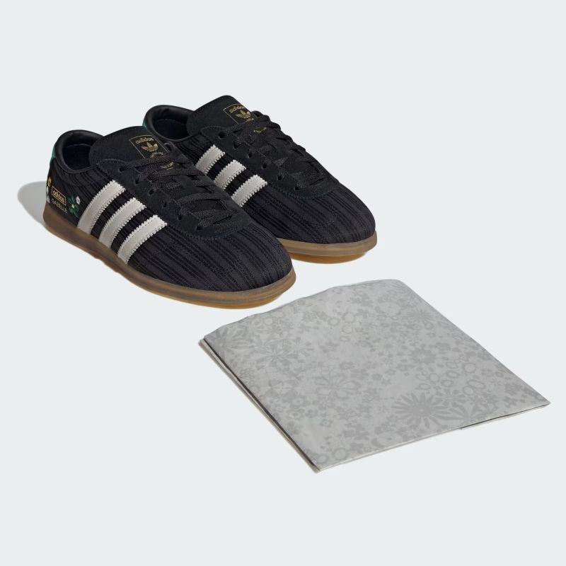 adidas 26Q1 adidas GAZELLE LO PRO W コアブラック/オフホワイト/ガム IH1890