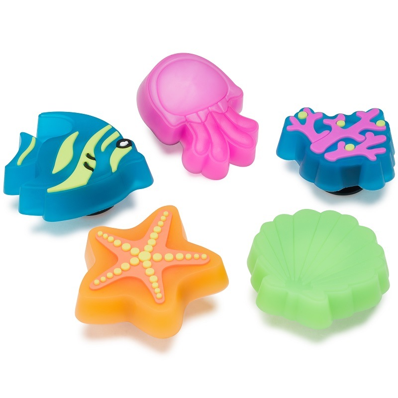 【ジビッツチャーム】【クロックス用アクセサリー】crocs C/O クロックス ジビッツチャーム ライト アップ アンダー ザ シー 5 パック Jibbitz charms Lights Up Under The Sea 5 Pack 10011453