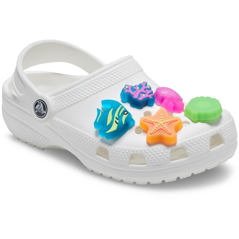 【ジビッツチャーム】【クロックス用アクセサリー】crocs C/O クロックス ジビッツチャーム ライト アップ アンダー ザ シー 5 パック Jibbitz charms Lights Up Under The Sea 5 Pack 10011453