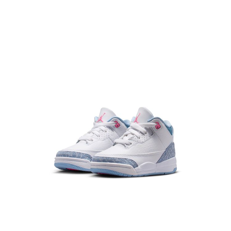 JORDAN BRAND FA25 7/1 JORDAN 3 RETRO TD ホワイト/ピンクグロー-コバルトブリス HQ0782-101