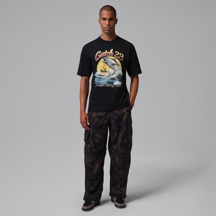 JORDAN BRAND SU26 M J NC FISH GFX SS CREW ブラック/ホワイト IF3057-010