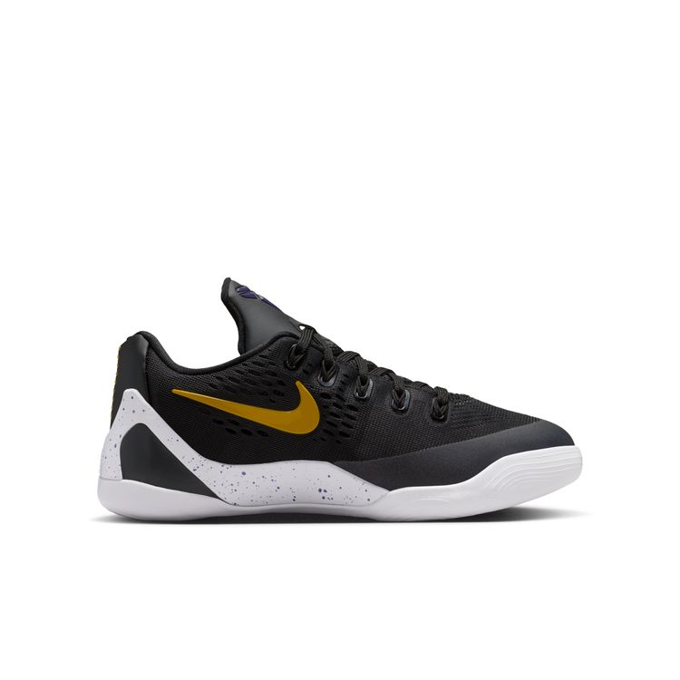 NIKE HO25 10/1 NIKE KOBE IX LOW EM GS ブラック/ユニバーシティゴールド-ホワイト FV3607-003