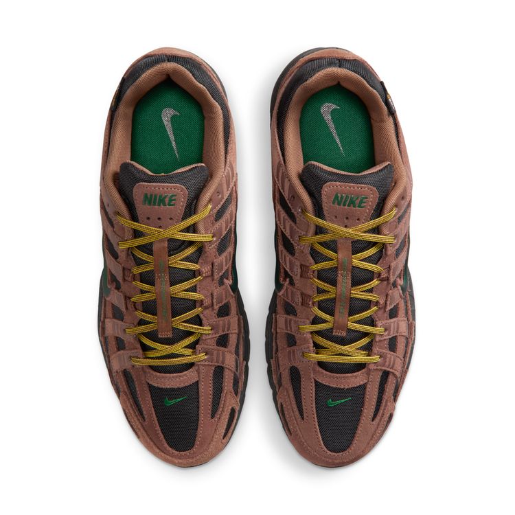 NIKE HO25 NIKE P-6000 PRM ファウナブラウン/ゴージグリーン-ブラック