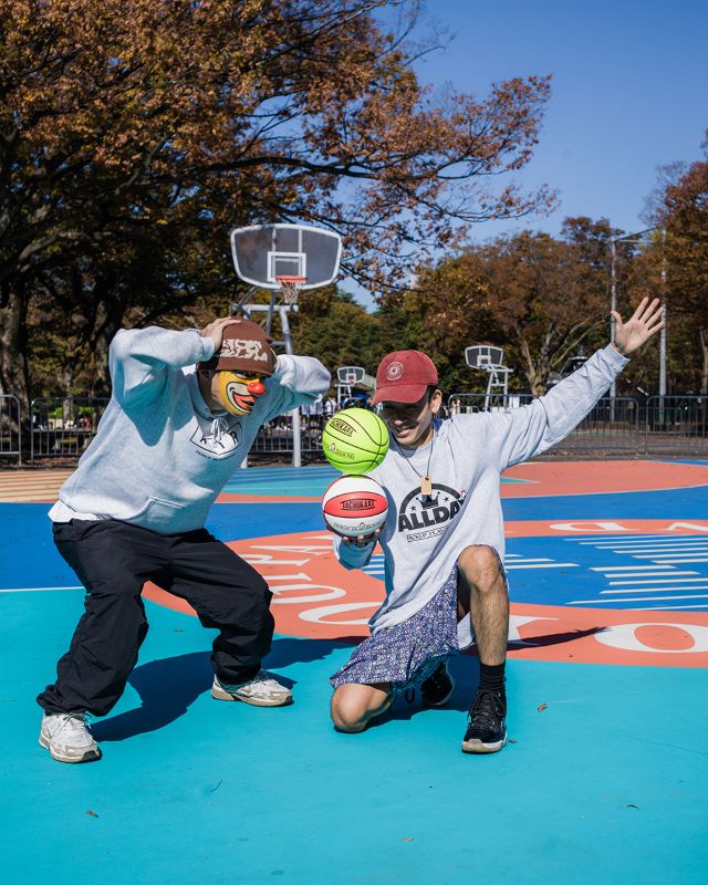 TACHIKARA PICK UP PLAYGROUND ×TACHIKARA BALL PACK SB3-511