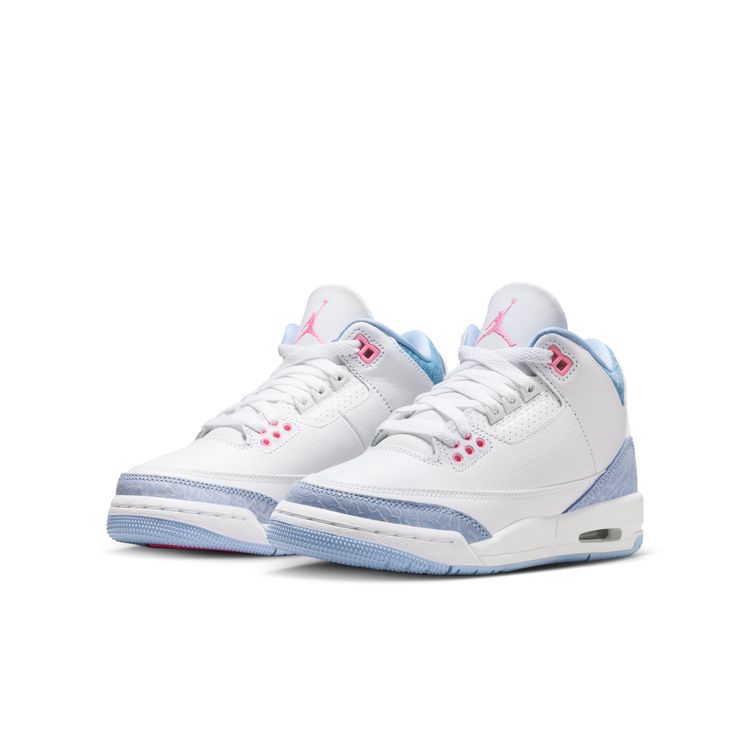 JORDAN BRAND FA25 7/1 AIR JORDAN 3 RETRO GS ホワイト/ピンク