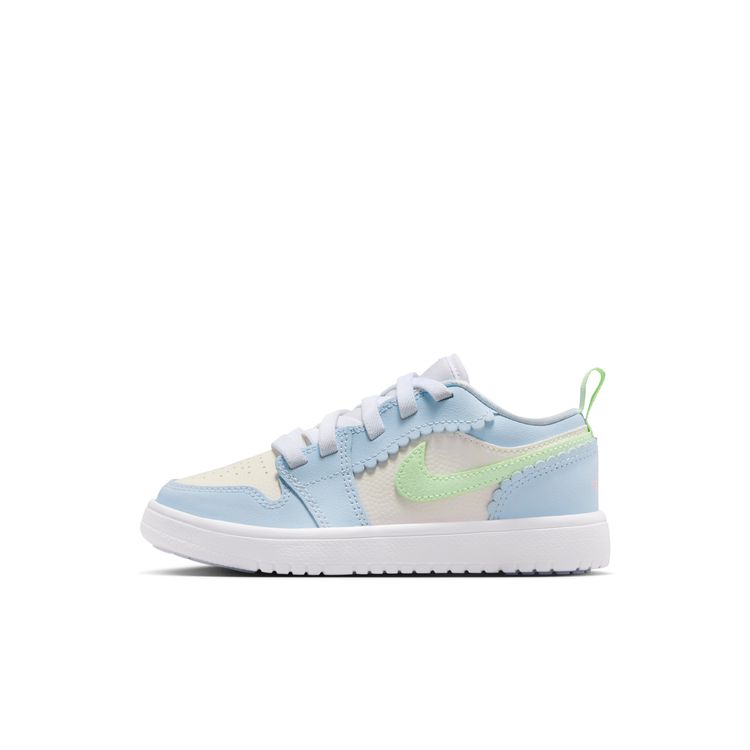 JORDAN BRAND SP26 JORDAN 1 LOW ALT SE PS ハーフブルー/ベイパーグリーン-セイル-ホワイト IB7117-403