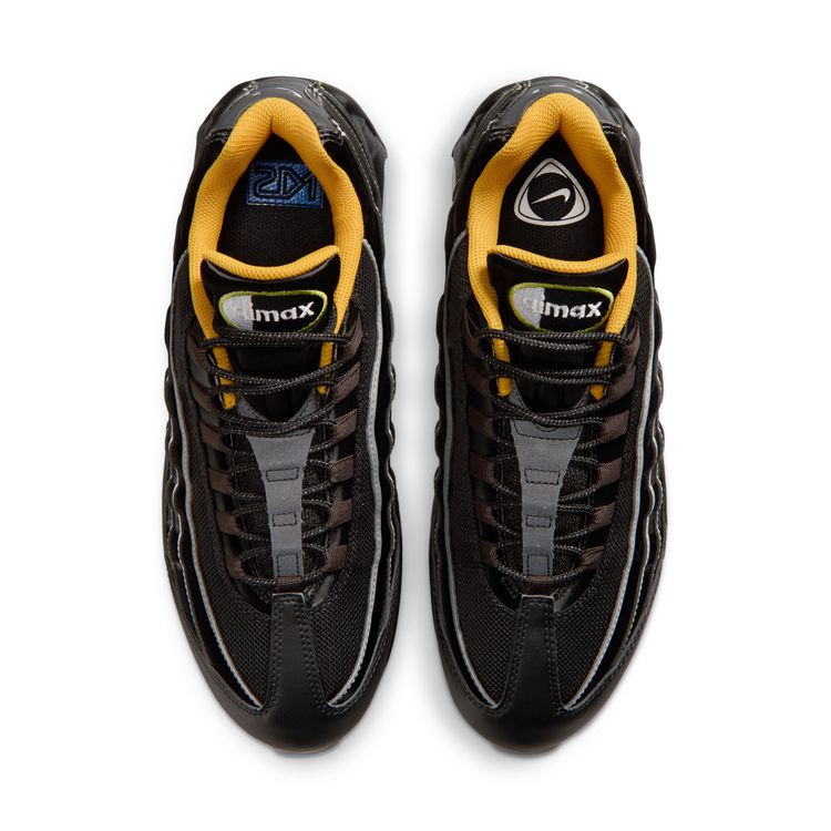 NIKE SU26 NIKE AIR MAX 95 BIG BUBBLE ブラック/ホワイト-ゴールドリーフ-ペア IR5901-010