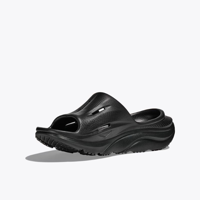HOKA ONE ONE C/O U ORA RECOVERY SLIDE 3 1135061-BBLC Black/Black 【リカバリースライド】【ライフスタイル】