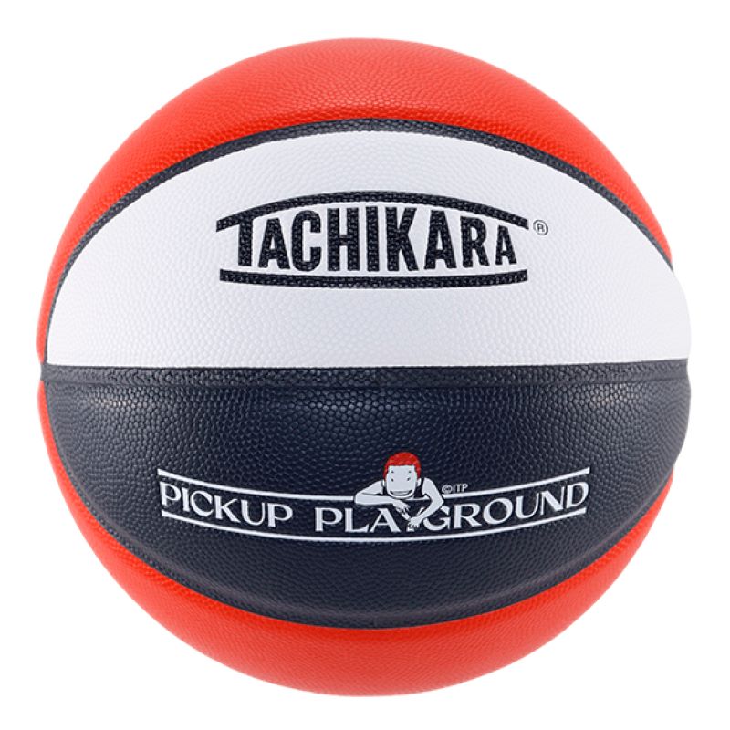 TACHIKARA BASKETBALL PICK UP PLAYGROUND TACHIKARA BALL PACK SB5-509 White / Red / Black