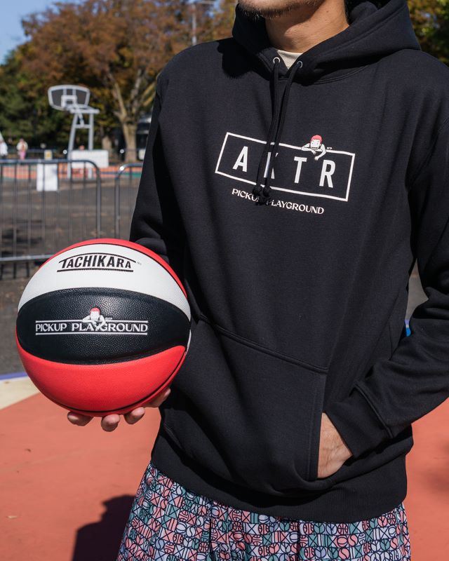 TACHIKARA BASKETBALL PICK UP PLAYGROUND ×TACHIKARA BALL PACK SB5-509 White / Red / Black