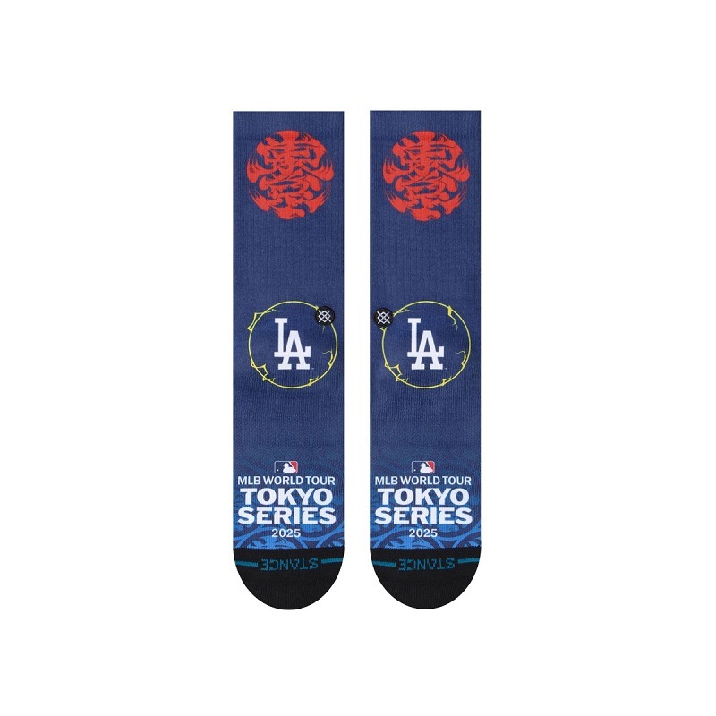 【MLB WORLD TOUR TOKYO SERIESコラボモデル】STANCE 25SS 3/1 スタンス TOKYO SERIES 2025 DODGERS A556A25TOS#DOD A556A25TOS-DOD ドジャース
