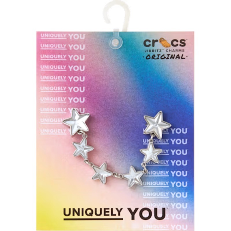 crocs 26Q2 Jibbitz charms Silver Star Chain 10017426