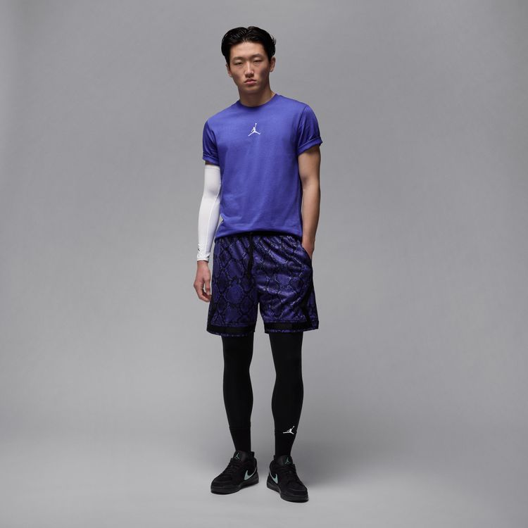 JORDAN BRAND SU25 M J DF SPRT DMND SHORT AOP パープル