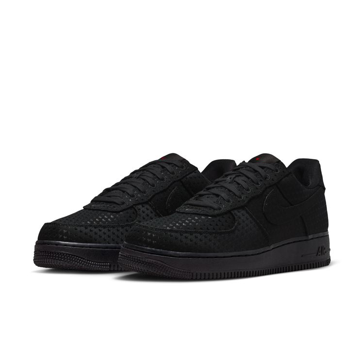 NIKE SP26 2/14 NIKE AIR FORCE 1 RETRO ブラック/ブラック-ユニバーシティレッド IB6836-001