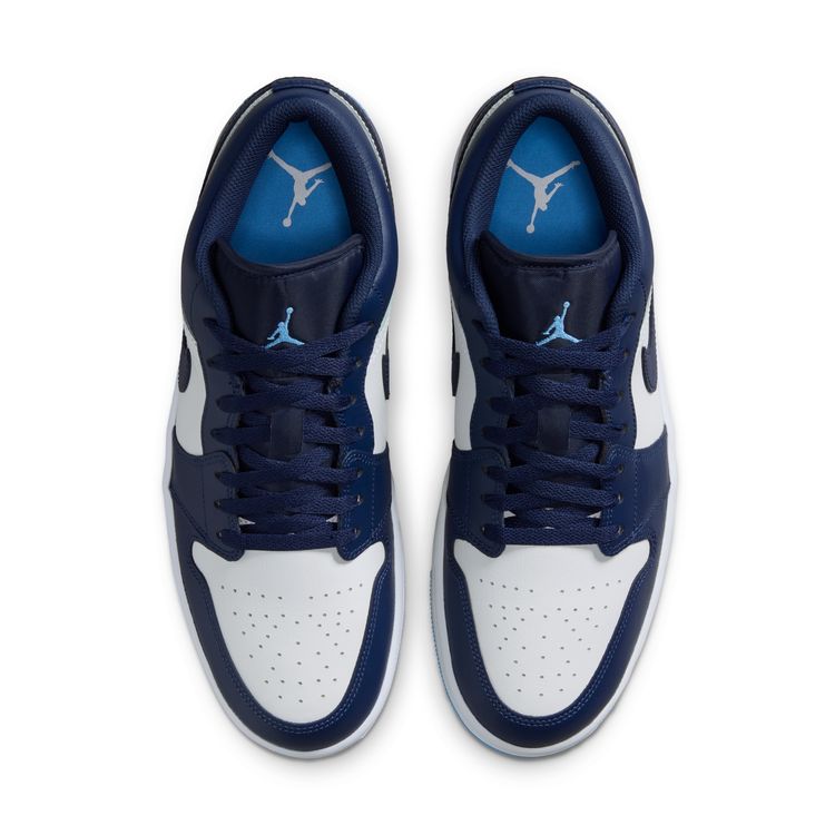 JORAND SU26 AIR JORDAN 1 LOW ミッドナイトネイビー/ユニバーシティブルーーホワイト 553558-404