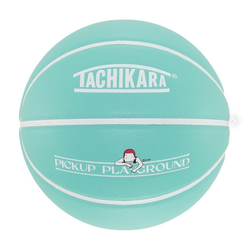 TACHIKARA 26 BASKETBALL PICK UP PLAYGROUND ×TACHIKARA BALL PACK SB6-520 Light Aqua