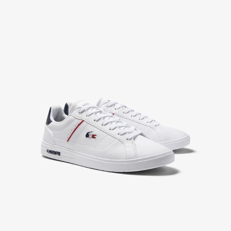 LACOSTE C/O EUROPA PRO TRI 123 1 SMA 45SMA0117-407 White/Navy/Red 【クラシック】【ワニ】