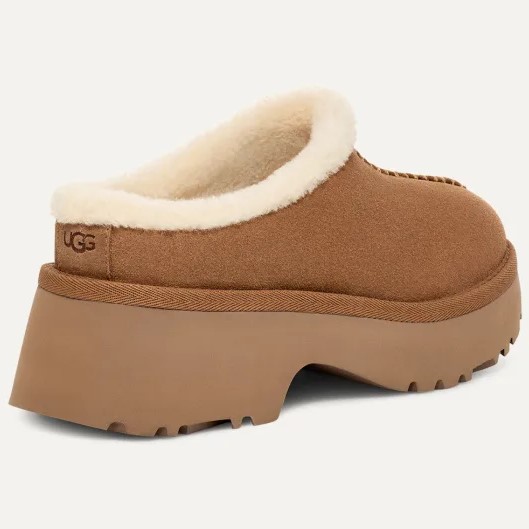 UGG 24AW 8/1 W NEW HEIGHTS COZY CLOG CHESTNUT 1162510-CHE チェスナッツ