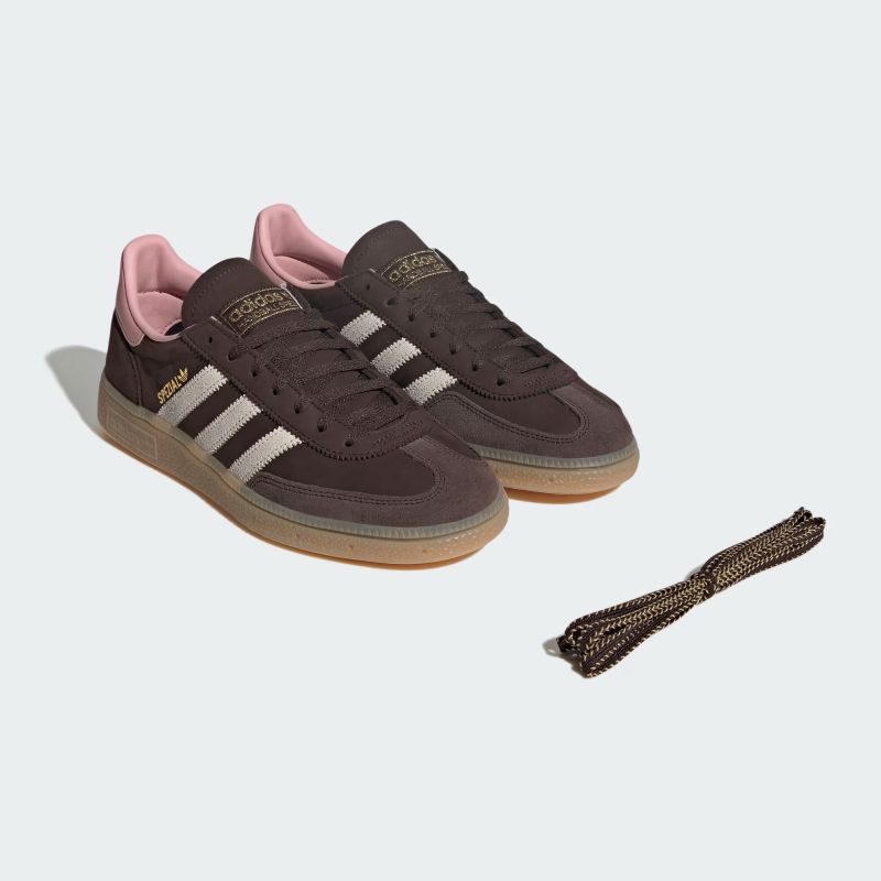 adidas 25Q4 HANDBALL SPEZIAL W ダークブラウン/アルミナ/ワンダーモーブ JR0852