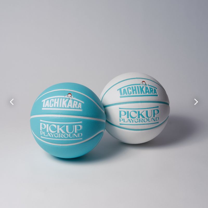 TACHIKARA 26 BASKETBALL PICK UP PLAYGROUND ×TACHIKARA BALL PACK SB7-5041 White / Light Aqua