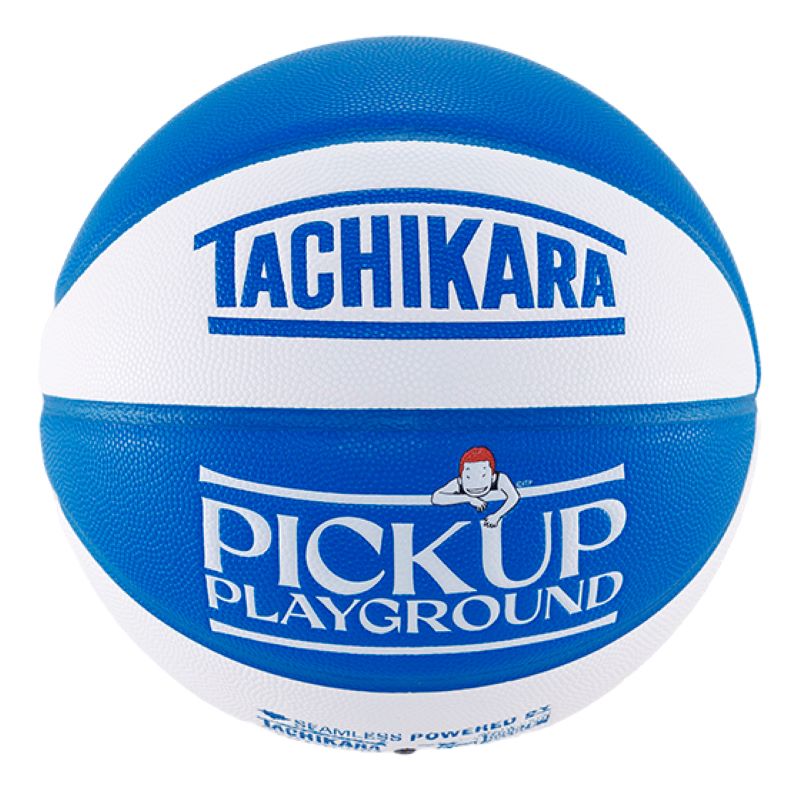 TACHIKARA BASKETBALL PICK UP PLAYGROUND ×TACHIKARA BALL PACK SB7-595 Blue / White