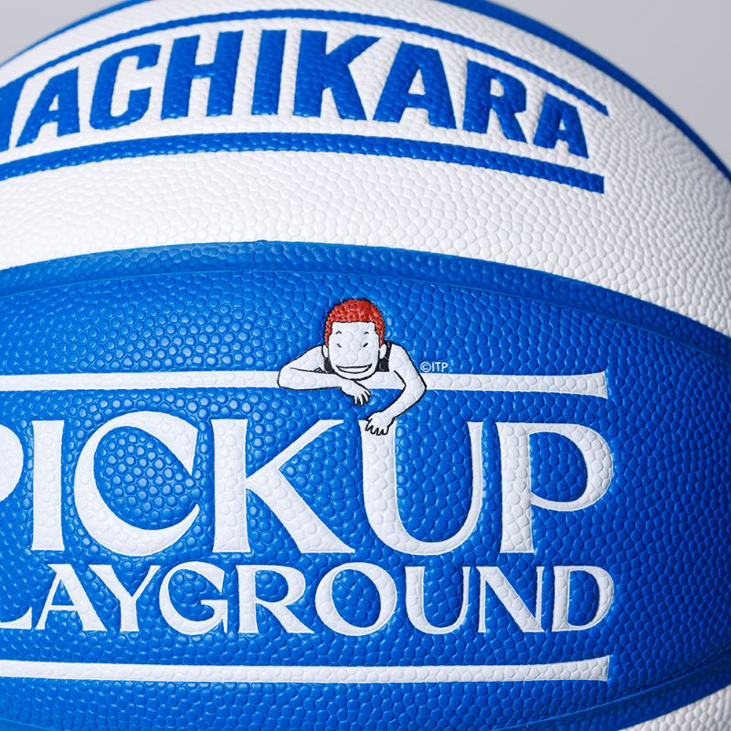 TACHIKARA BASKETBALL PICK UP PLAYGROUND ×TACHIKARA BALL PACK SB7-595 Blue / White