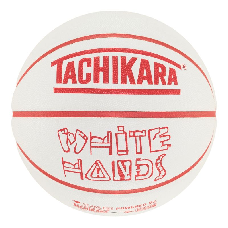 TACHIKARA BASKETBALL FA25 WHITE HANDS SB7-2044 ホワイト/ホットレッド