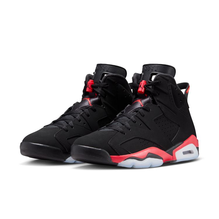 JORDAN BRAND SP26 2/14 AIR JORDAN 6 RETRO ブラック/ライトクリムゾン CT8529-001