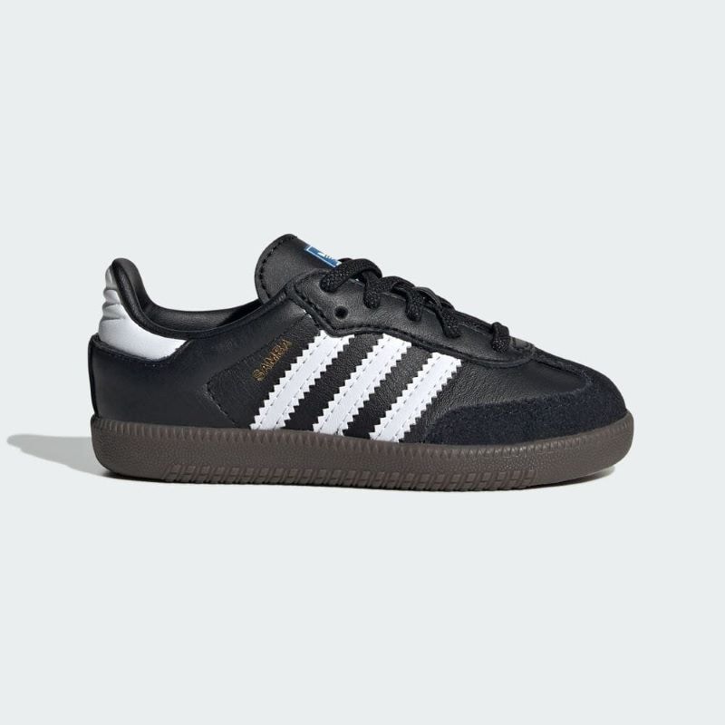 adidas C/O SAMBA OG EL I IE3680 コアブラック/フットウェアホワイト/ガム 【13-16cm企画】【サンバ OG ベビー】