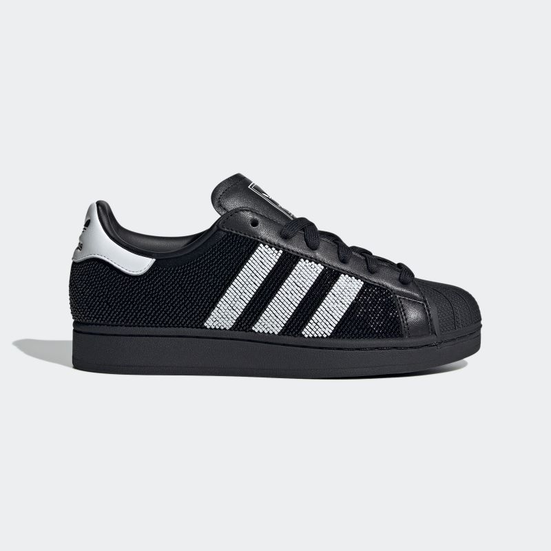 【セール30%OFF】adidas 25Q1 SUPERSTAR II W JH7098 コアブラック/フットウェアホワイト/コアブラック