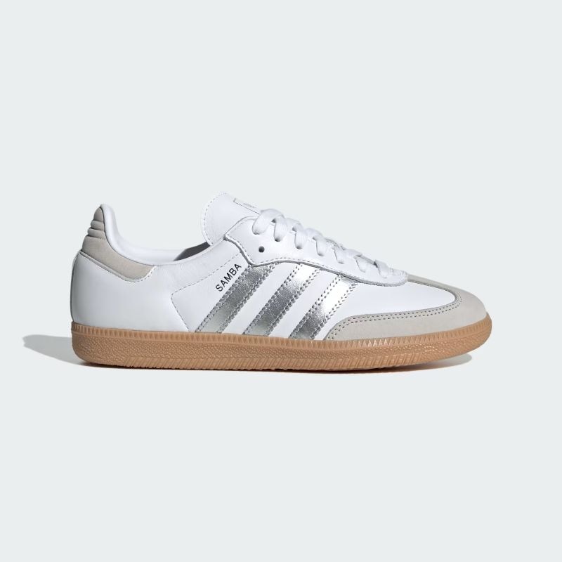 adidas C/O SAMBA OG W フットウェアホワイト/シルバーメタリック