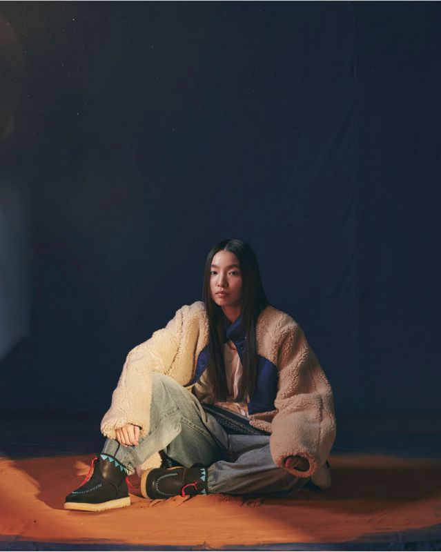 Liberaiders 25FW 9/15 UGG x LIBERAIDERS CAMPFIRE BLACK 749022514 ブラック